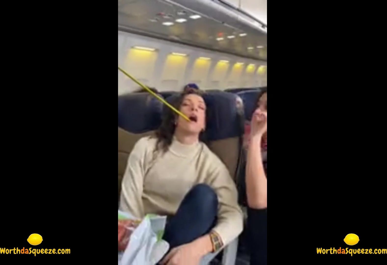 Pranking Girl on Plane - Playful Sex