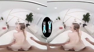 Kích thích cực khoái WETVR VR Porno với Amber Moore