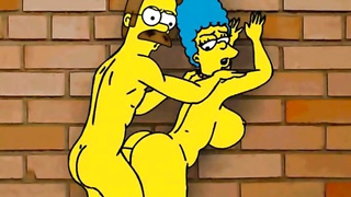 Marge Simpson swinger vợ dâm